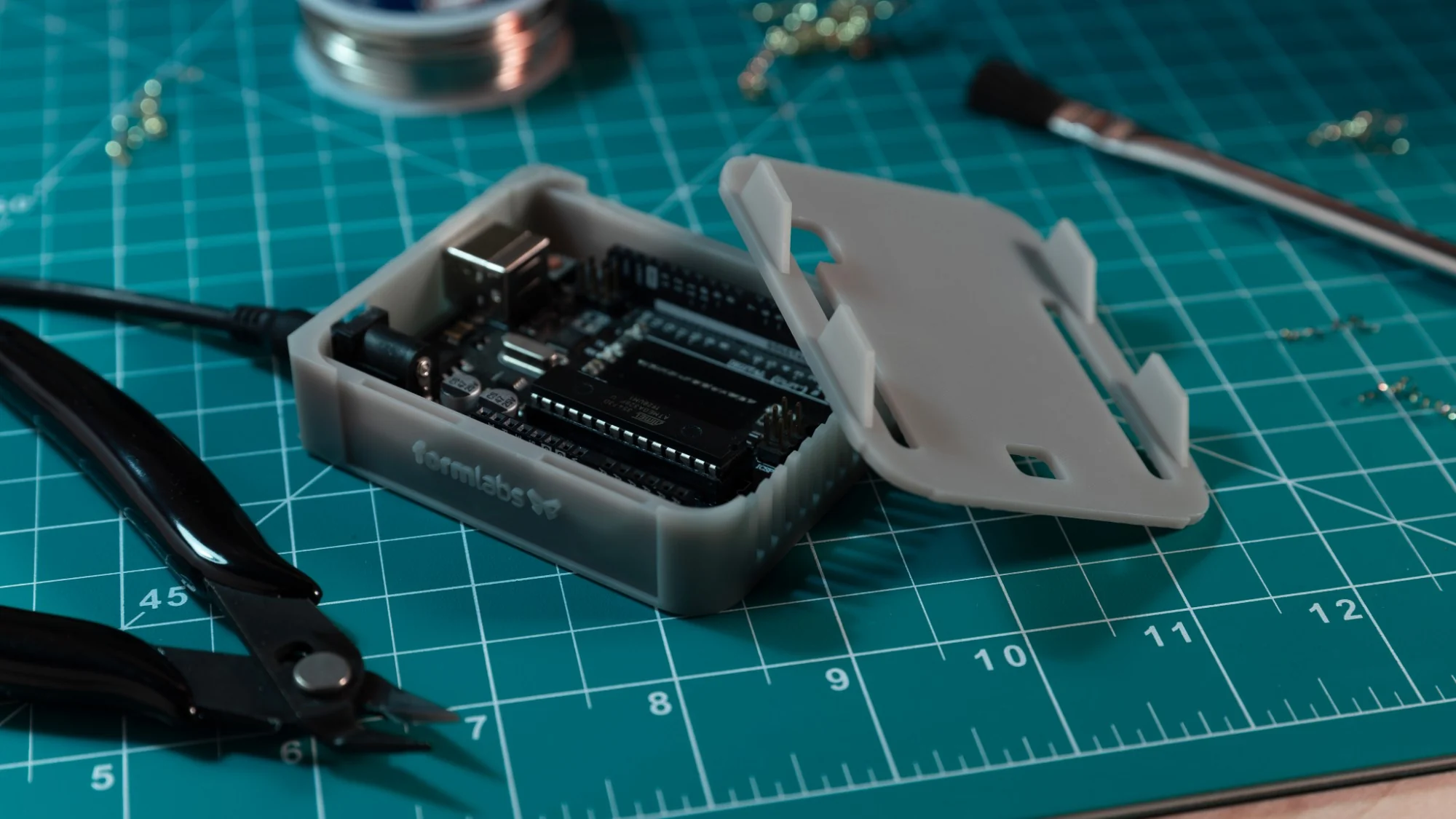 Caixa para Arduino (Alpha Fast Resin · 250 μm)